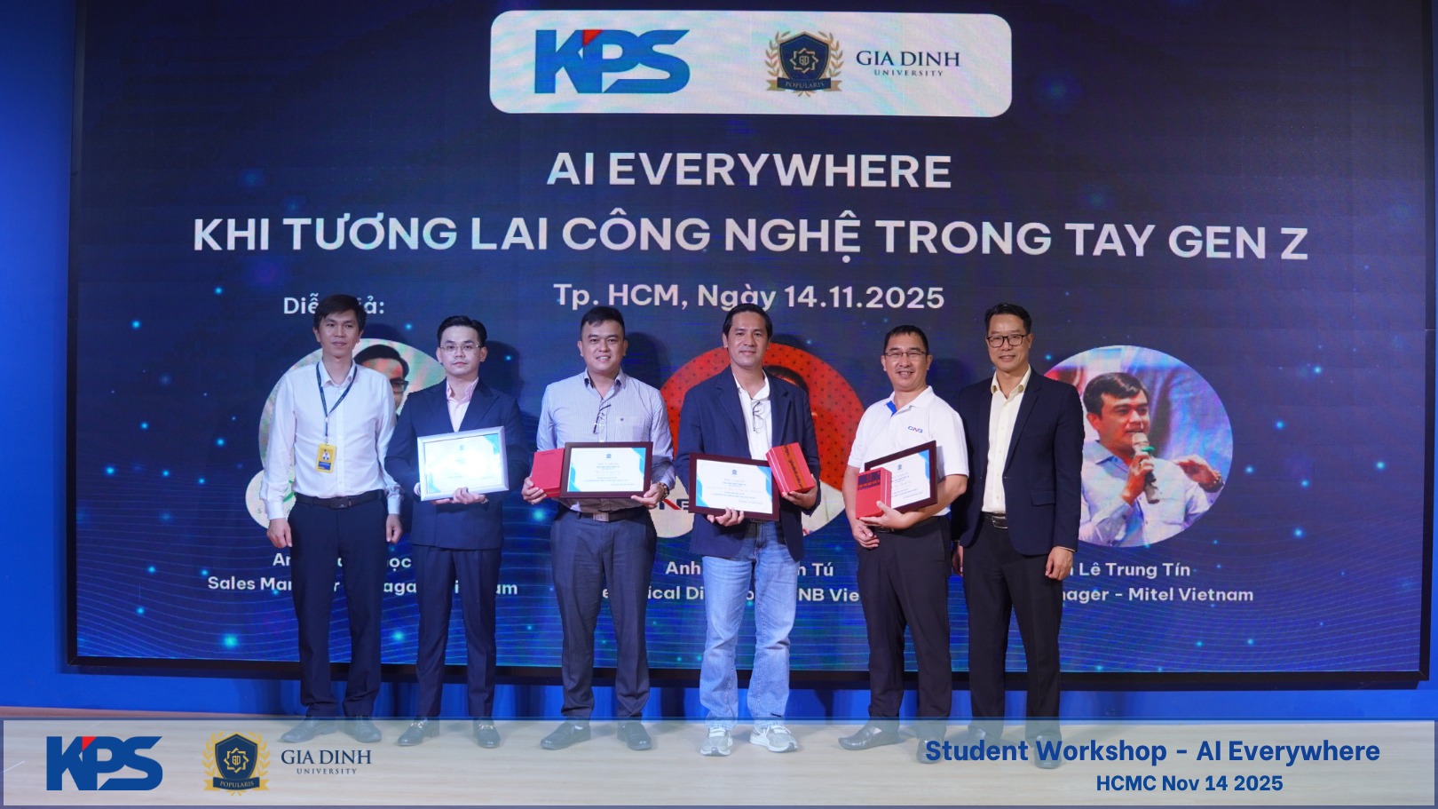 KPS đồng hành Đại học Gia Định tại Workshop: "AI Everywhere"