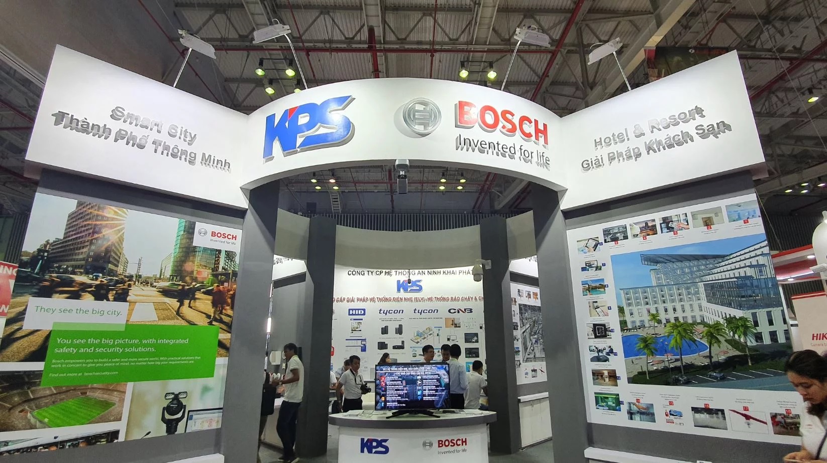 KPS tại ngày Khai mạc Secutech Vietnam 2019