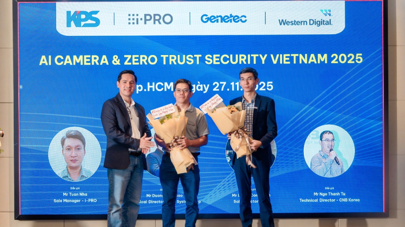 Hội Thảo AI Camera & Zero Trust Security Vietnam 2025