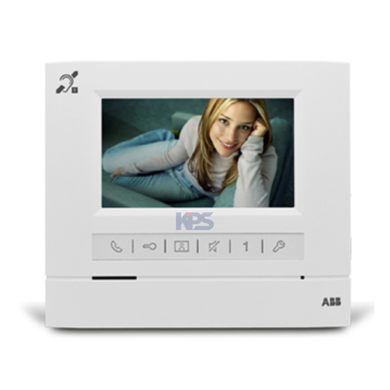 ABB Basic 4.3“ video hands-free indoor station, with induction loop