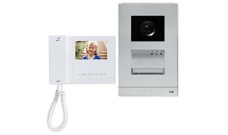 ABB M20313 Video single-family home kit, 4.3'' color video handset indoor station, with induction loop
