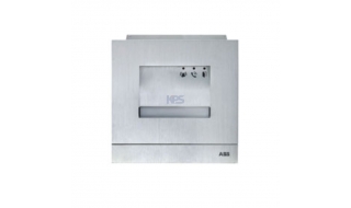 ABB M21021P1-A Audio outdoor station, 1-row pushbutton for 1/2 calls 