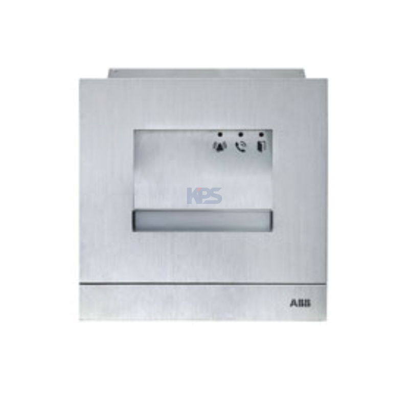 ABB M21021P1-A Audio outdoor station, 1-row pushbutton for 1/2 calls 