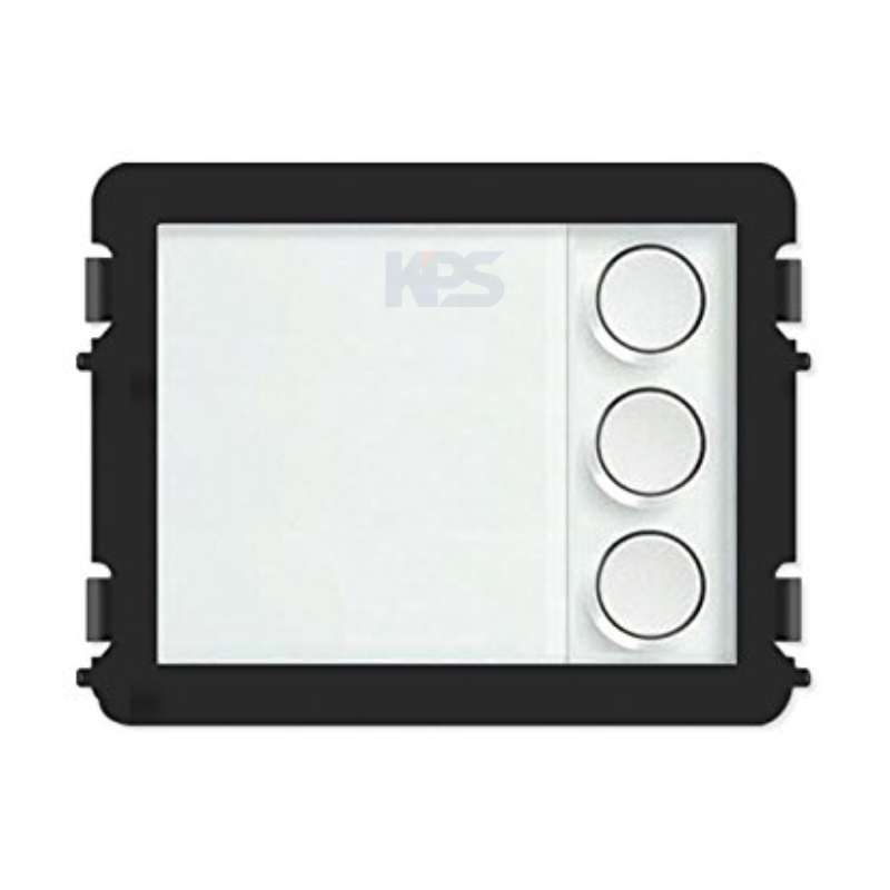 ABB Push button module, three round pushbuttons 