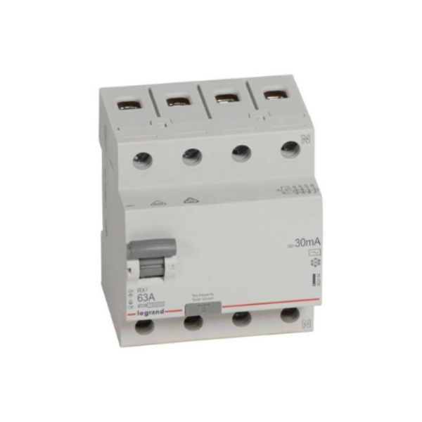 Aptomat chống giật RCCB Legrand 402064 4P 63A 30mA 400V
