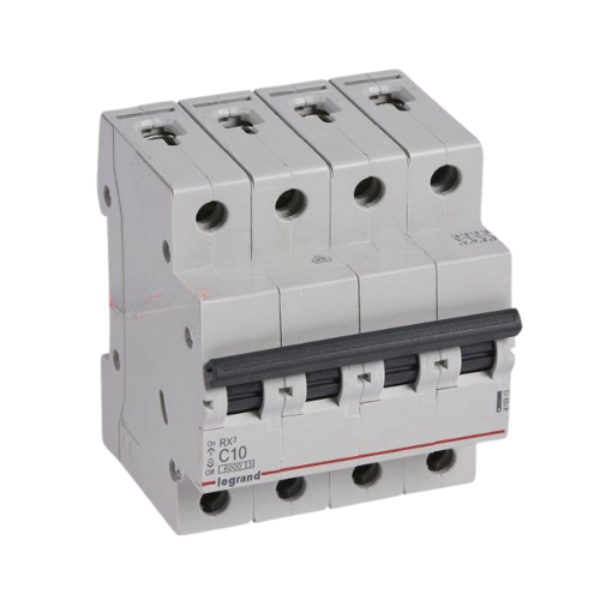 Legrand MCB Circuit Breaker 419915B 4P 10A 6kA