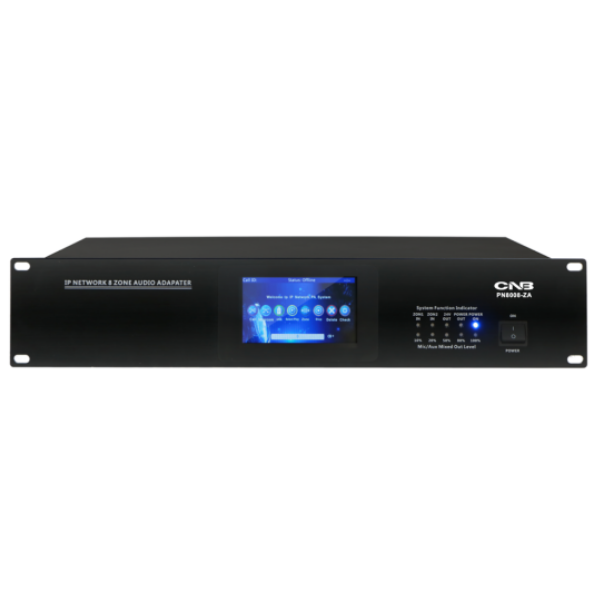 Bộ chuyển đổi âm thanh mạng IP 2 kênh, 8 vùng PN8008-ZA CNB
