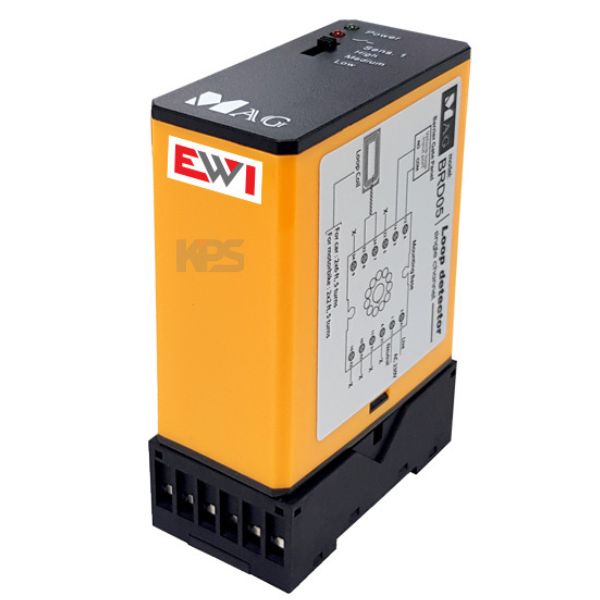 BRD05 Vehicle Loop Detector with Extra Wide Inductance (EWI) MAG