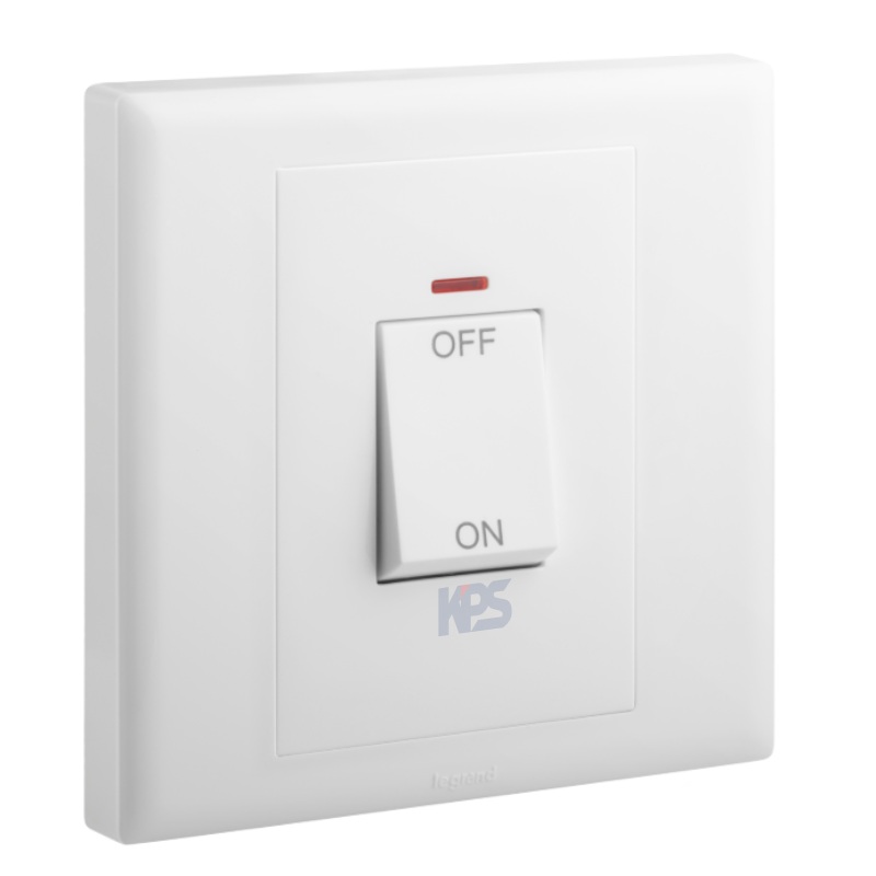Công tắc 2 cực 32A có đèn ELOE Legrand 618074