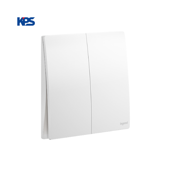 281002MW Mallia Senses Legrand 1-way double switch