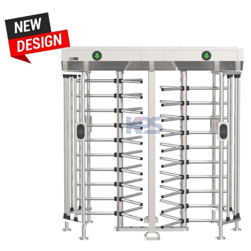 Full Height Turnstile Gate MAG FHG778 Dual Lane