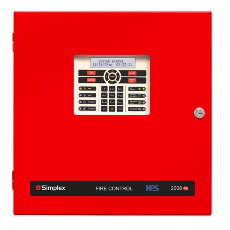 Conventional Fire Alarm Control Unit Simplex 2008-9101