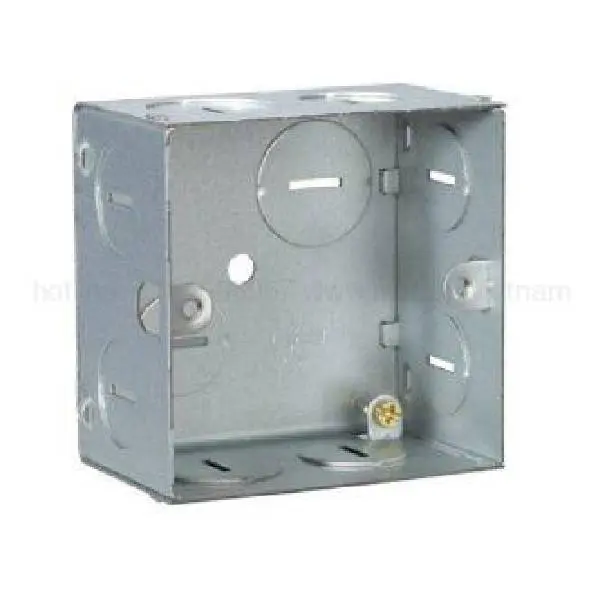 Plastic Flush Mount Box for Single Faceplate V95130G