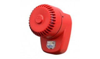 Đèn báo cháy tích hợp còi báo cháy POLP-R-LX-W-WF
