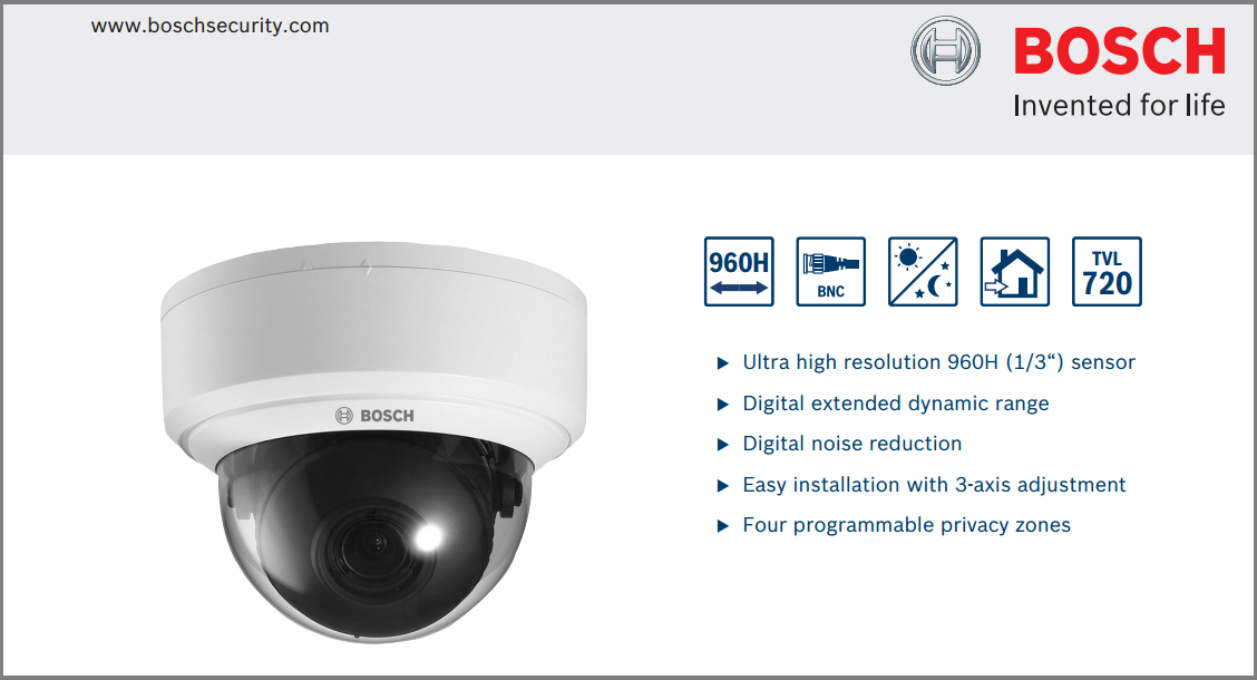 FLEXIDOME AN indoor 4000