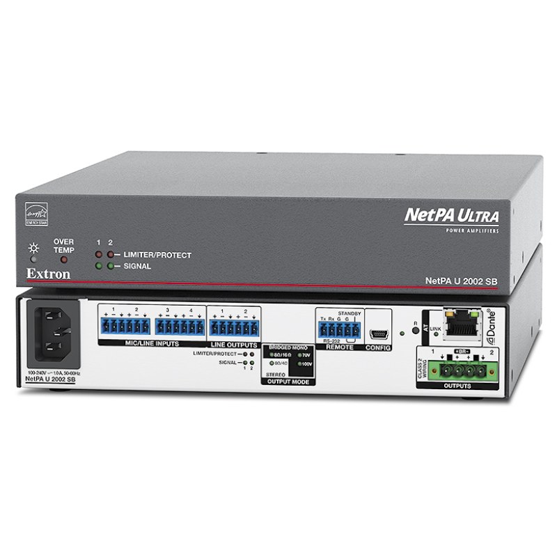 Network Power Amplifiers NetPA U 2002 SB