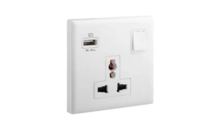 Ổ cắm đa năng kèm USB Eloe Legrand 618059 16A – 250V