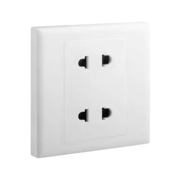Double 2-Pin Socket 16A 618062