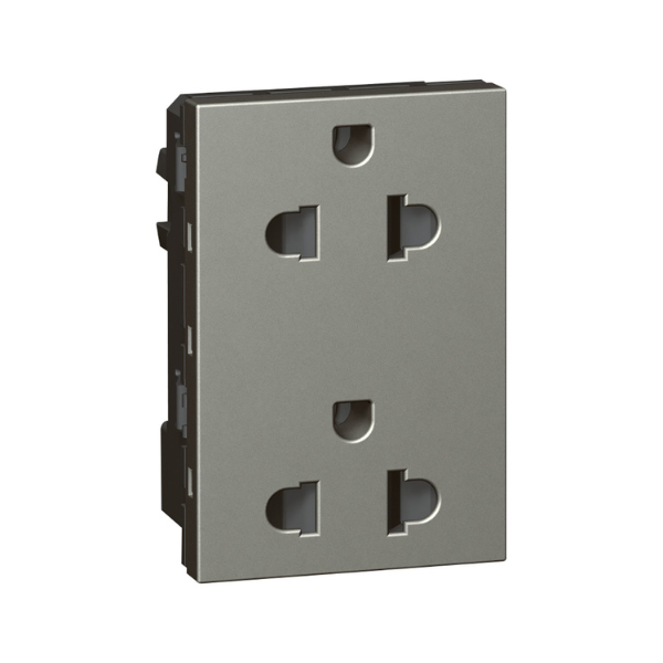 572633 Arteor Legrand 15 A – 127 V / 16 A – 250 double 3-pole socket