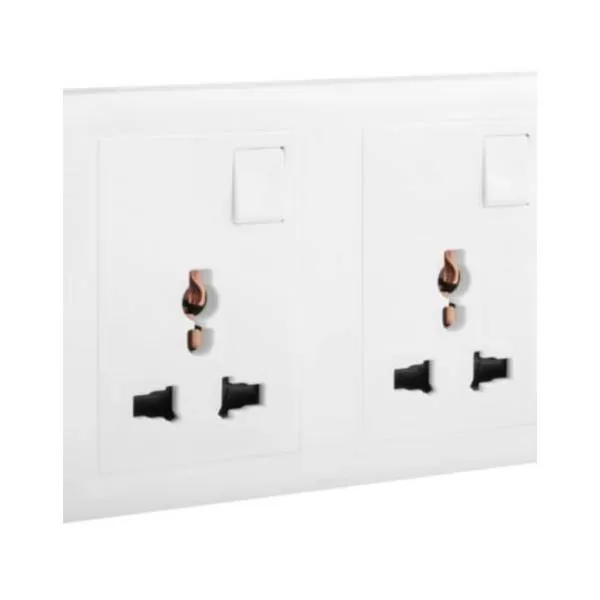 Universal Double Socket with Switch 16A 618069