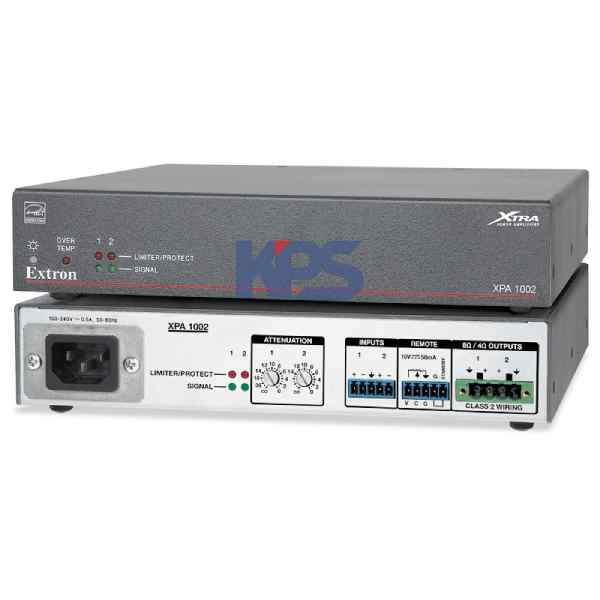 Power Amplifiers XPA 1002 Extron