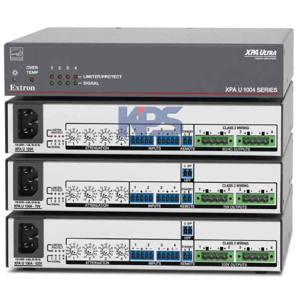 Power Amplifiers XPA U 1004 Extron
