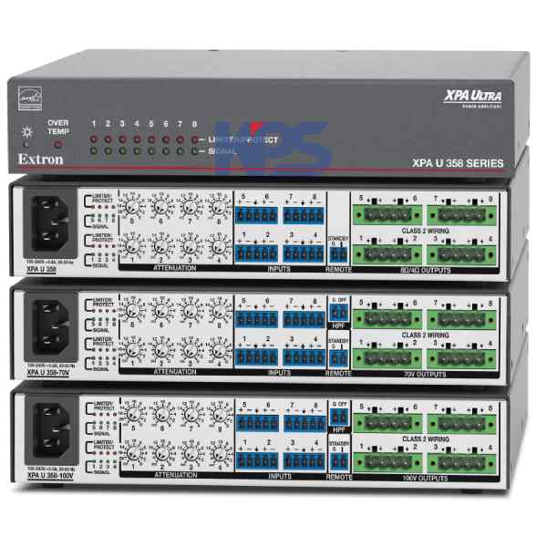 Power Amplifiers XPA U 358 Extron