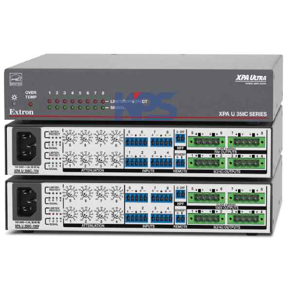 Power Amplifiers XPA U 358C Extron