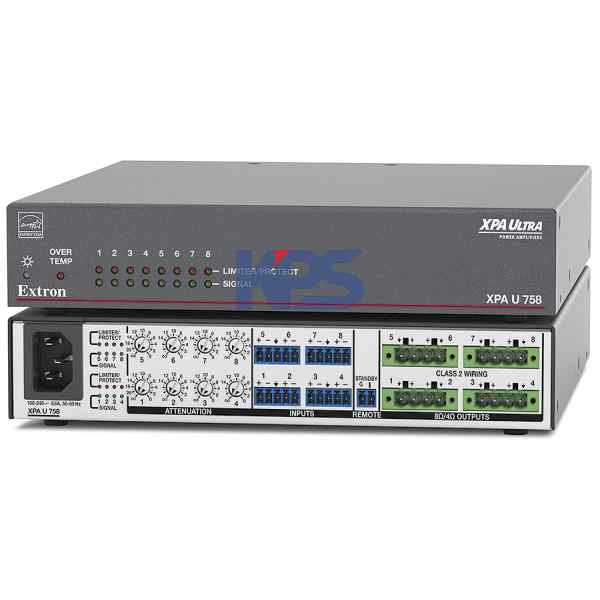 Power Amplifiers XPA U 758 Extron