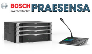 Praesensa - Hệ thống âm thanh thông báo với thiết kế giúp tiết kiệm năng lượng và kết nối IP