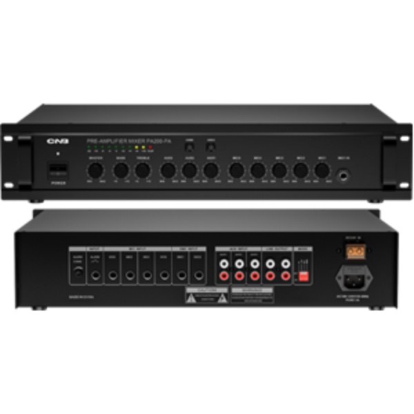 Pre-amplifier Mixer Panel PA200-PA CNB