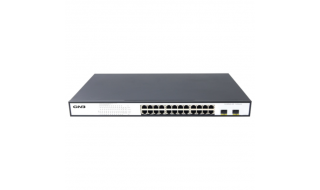 Switch PoE 24 Cổng Gigabit 2 SFP NU1100-24FP-2S