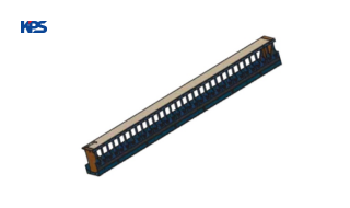 Thanh quản lý cáp dọc 32U LEGRAND VMA3-32-B
