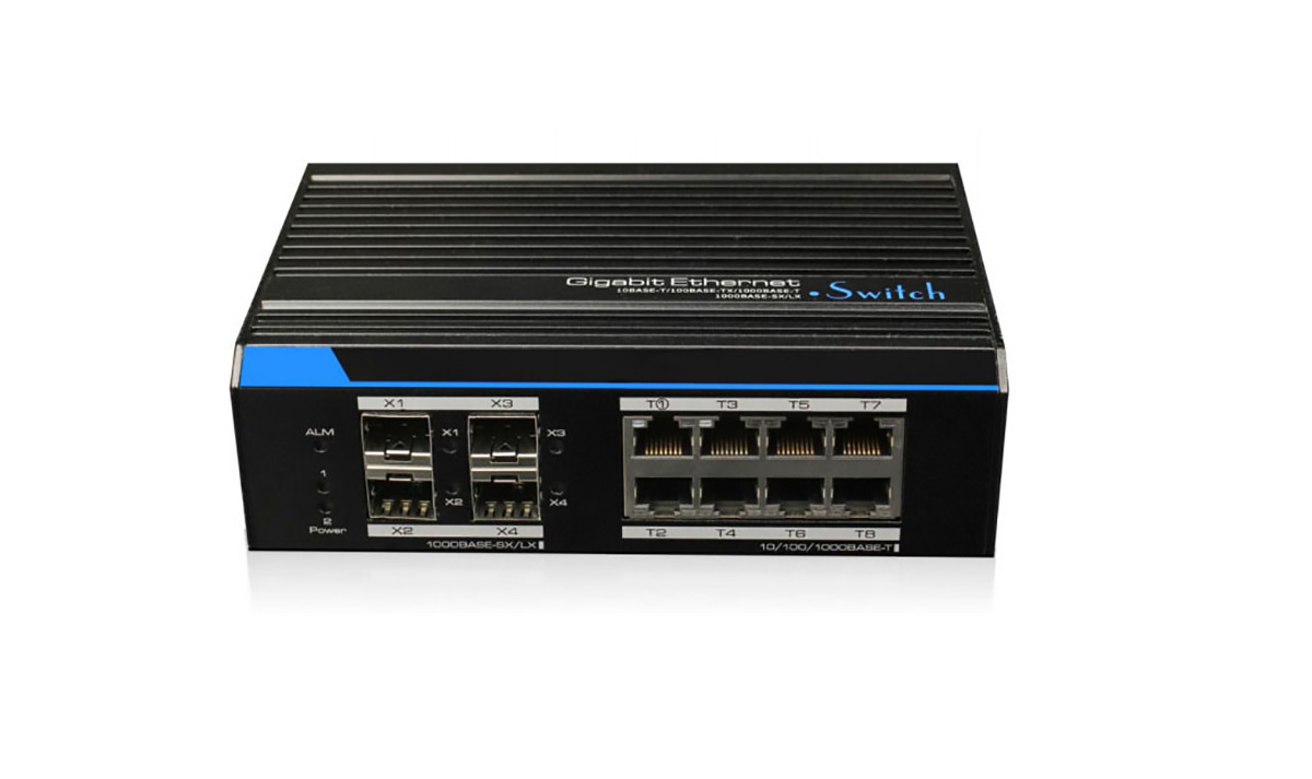 TS300D Layer 2 Managed Industrial Gigabit Switch