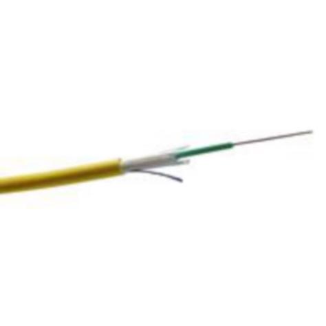 Fibre optic cable OS2 loose tube 8 cores indoor/outdoor LSZH Euroclass ...