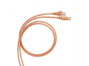 Patch cord category 5e UTP PVC light pink 1.5 meter