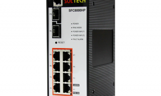 Switch công nghiệp SFC8000HP 8port PoE của Soltech