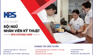 KPS tuyển dụng các vị trí Kỹ thuật (Bảo trì – Aftersales – Presales) tại TP.HCM & Bình Dương