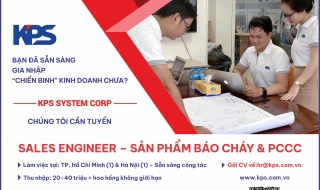 KPS TUYỂN DỤNG SALES ENGINEER – SẢN PHẨM BÁO CHÁY & PCCC