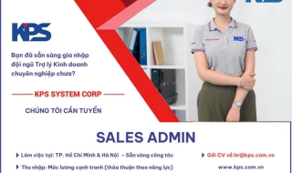 Tuyển Dụng Sales Admin – Làm Việc Tại Hà Nội & TP.HCM | Thu Nhập Hấp Dẫn